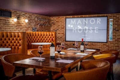 The manor house restaurant in london.