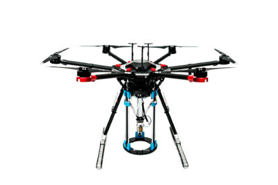 An image of a drone on a white background.